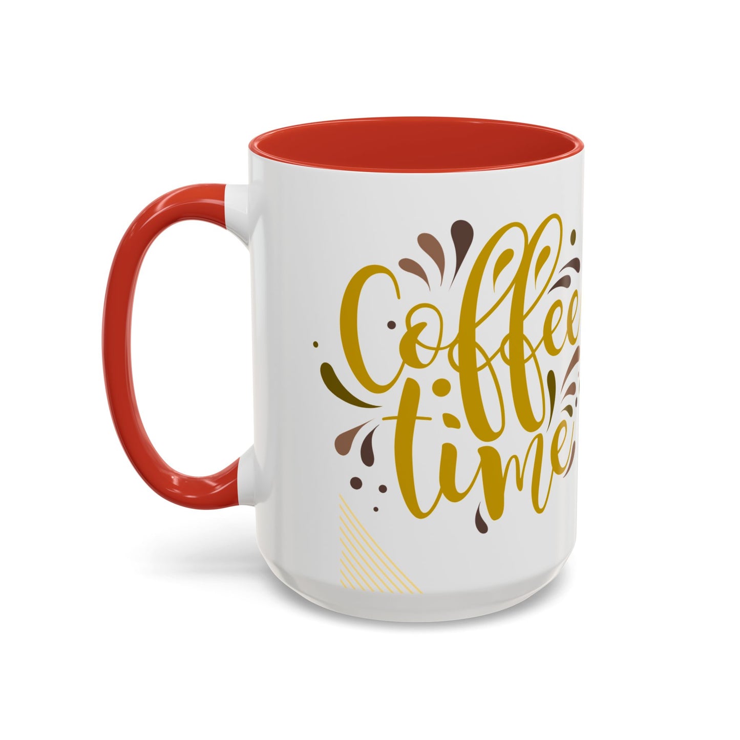 “Take Your Coffee Ceramic Mug, Glossy Cup, Cozy Gift Idea”