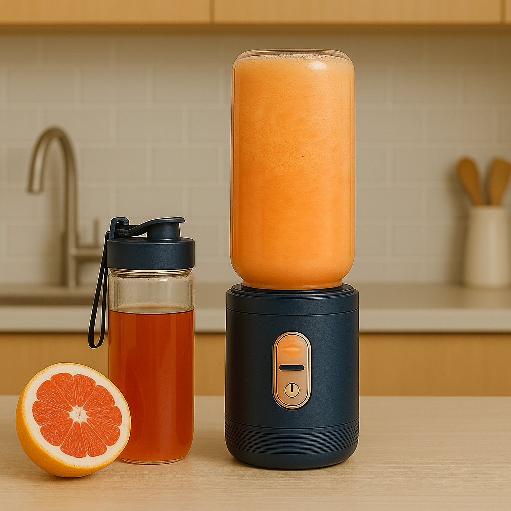 🥤 Licuadora Portátil Recargable – Práctica, Ligera y Perfecta para Mamá 💖
