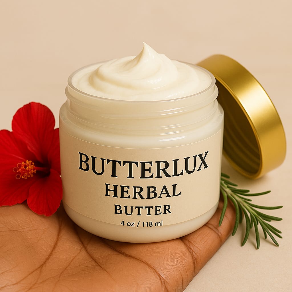 Butterlux Herbal — Tu secreto para un cabello hermoso.