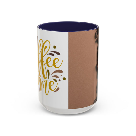 “Take Your Coffee Ceramic Mug, Glossy Cup, Cozy Gift Idea”