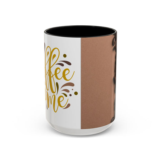 “Take Your Coffee Ceramic Mug, Glossy Cup, Cozy Gift Idea”