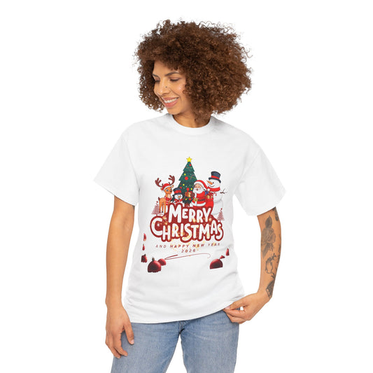 "Festive Vibes Christmas Tee – Unisex Comfort Fit"