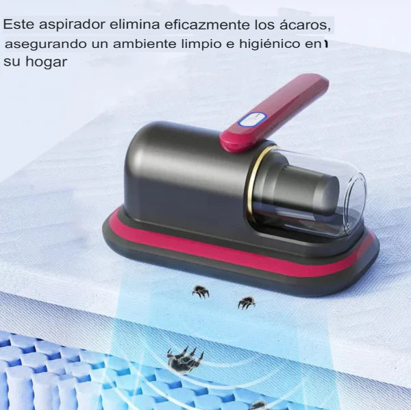 🛏️ ASPIRADORA ANTI ÁCAROS INALÁMBRICA CON LUZ UV 🔆