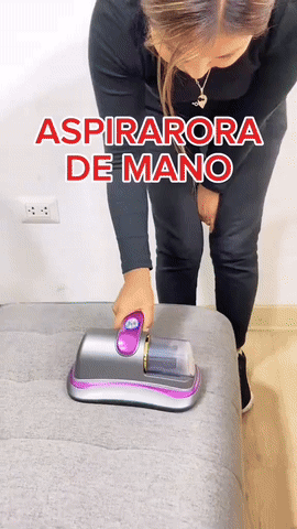 🛏️ ASPIRADORA ANTI ÁCAROS INALÁMBRICA CON LUZ UV 🔆